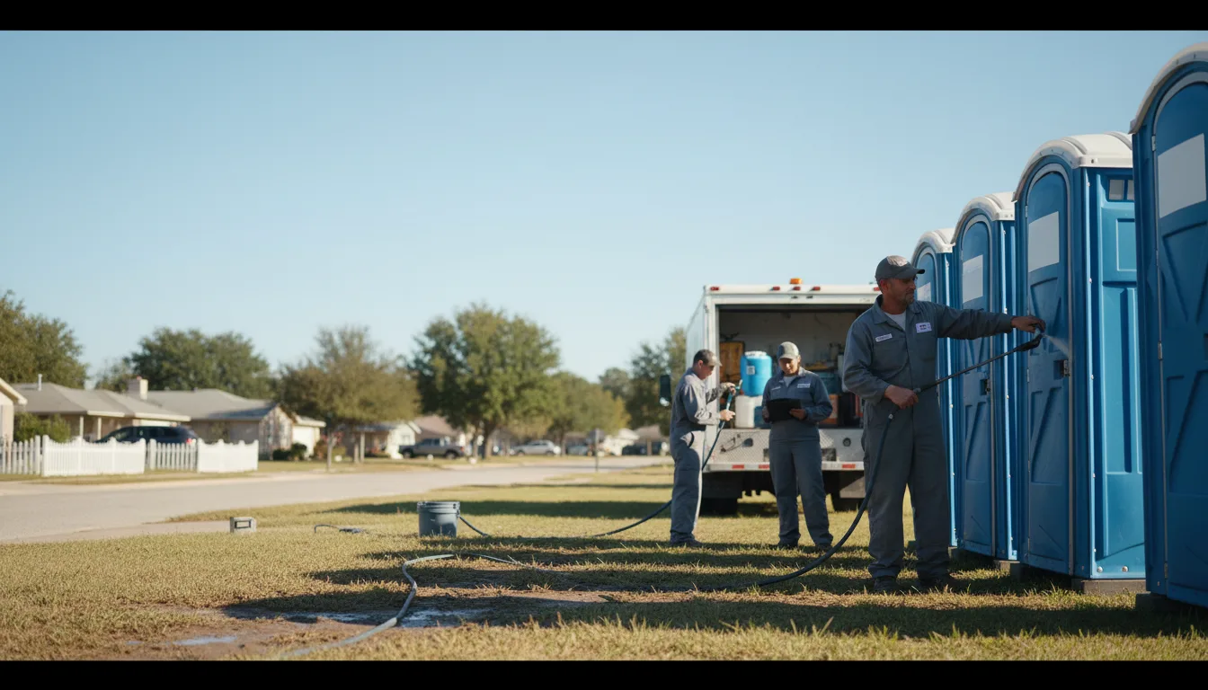 Long-Term Portable Toilet Rental in Benton, IA near me